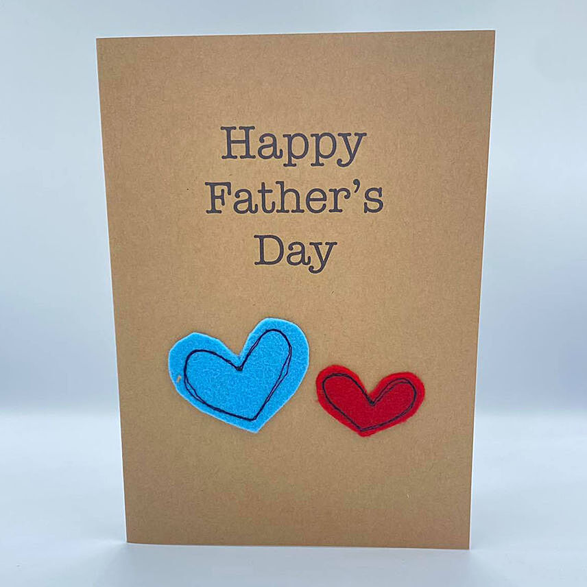 Happy Father's Day Handcrafted Greeting Card