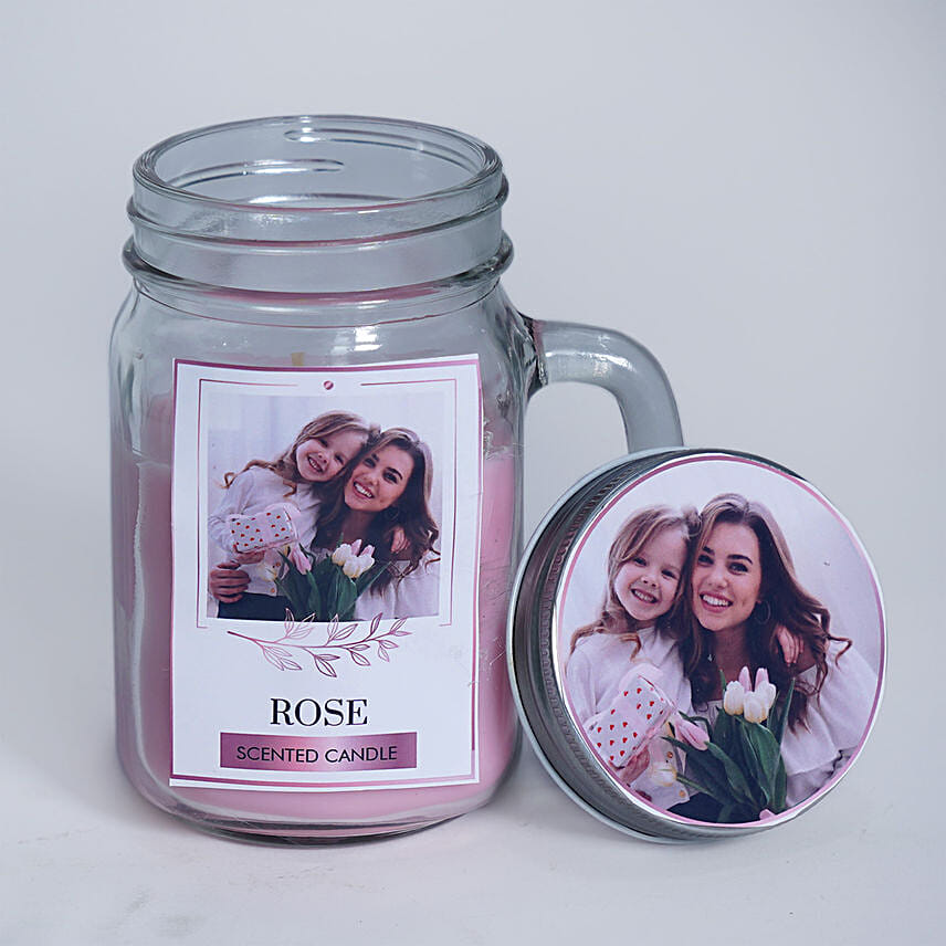 Personalised Mason Jar Scented Candle