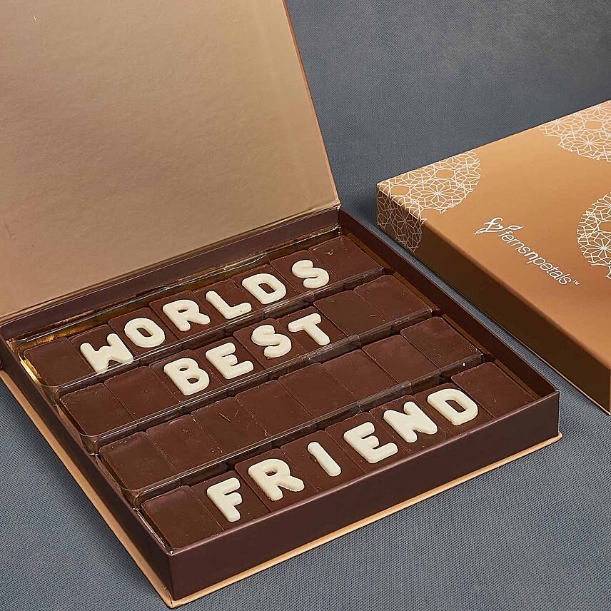 Worlds Best Friend Chocolates