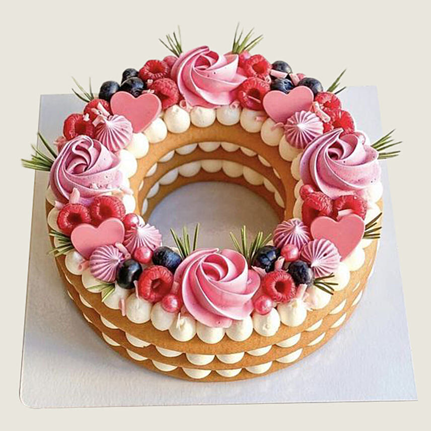 Designer Mixed Berries Vanilla Cake