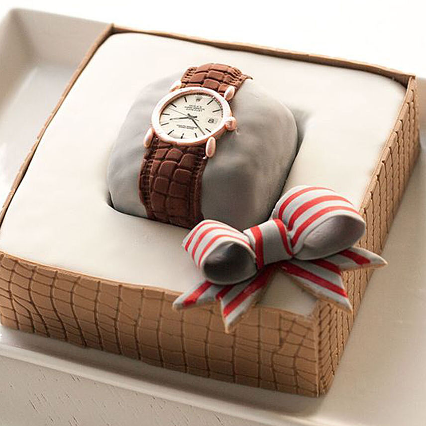Rolex Watch Cake Chocolate