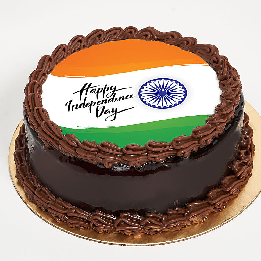 Patriotic cake, Patriotic theme cake, republic day cake, independance cake,  army day cake, 24x7 Home delivery of Cake in Svenska Design Hotel, Banglore