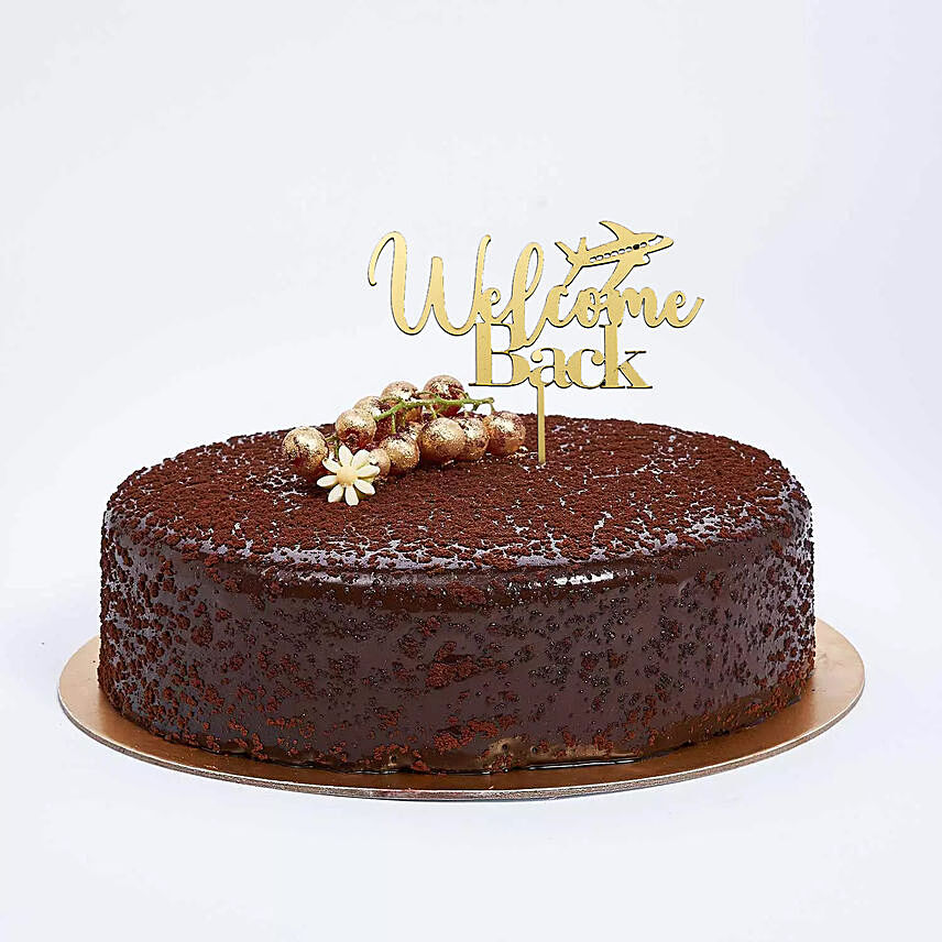 Welcome Back Dark Chocolate Cake