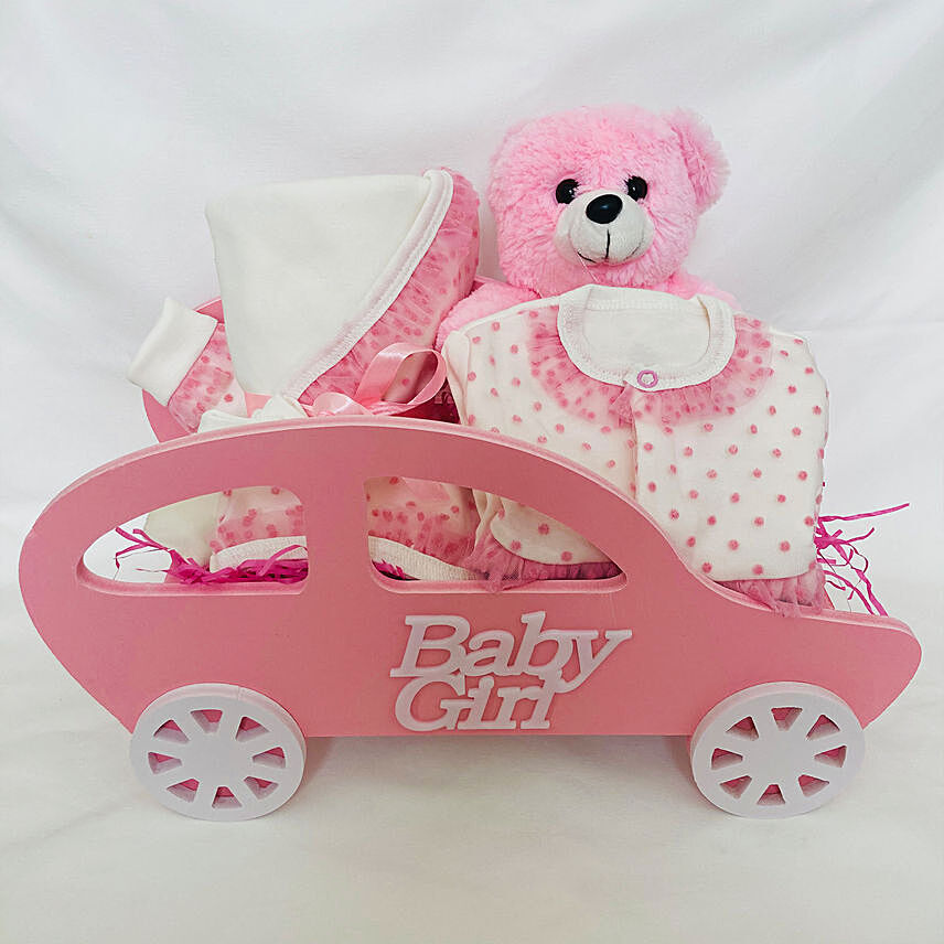 Pink Baby Girl Hamper