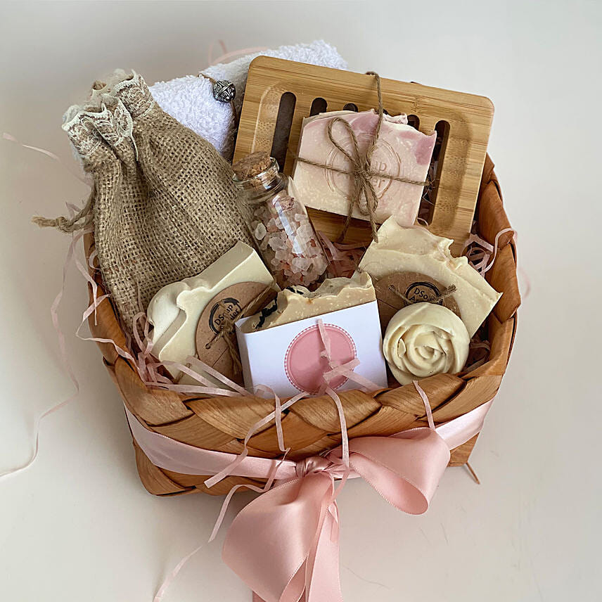 Natural Bath Essentials Hamper