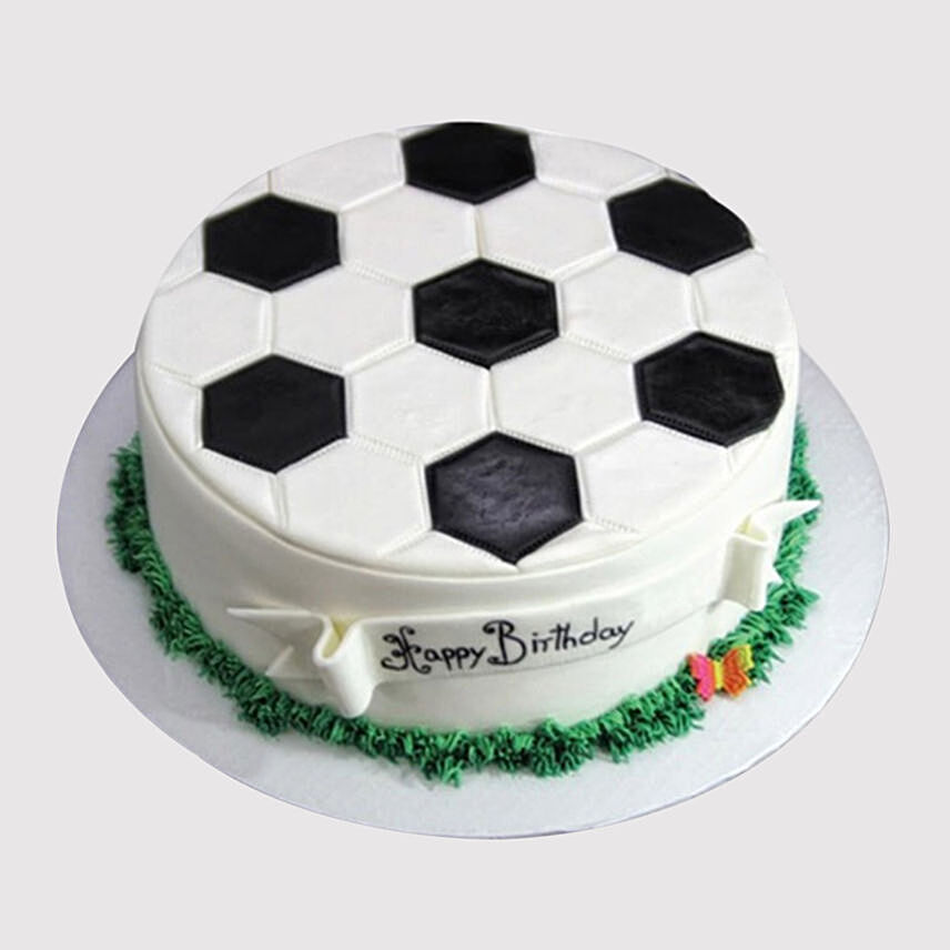 Delicious Football Marble Cake
