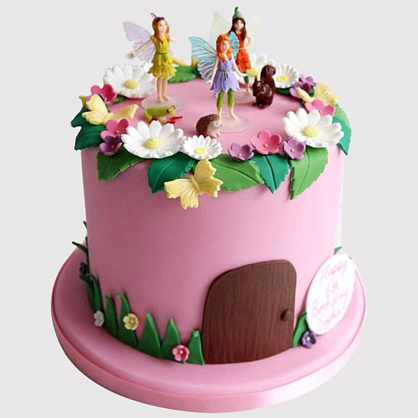 Tinker Bell Faries Marble Cake