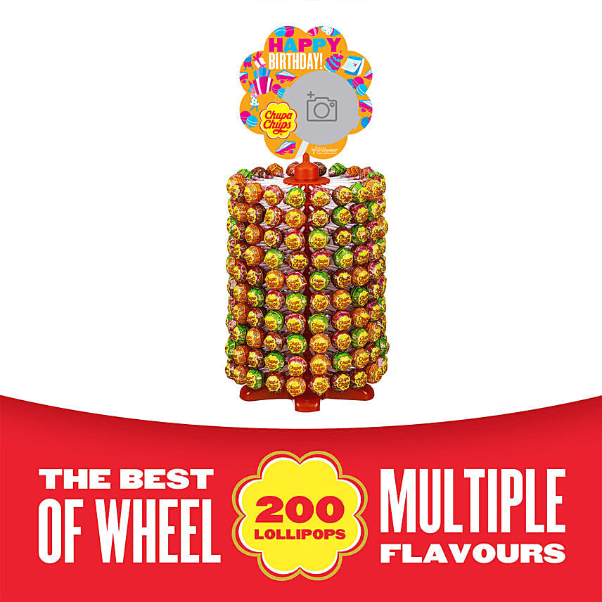 Personalized Birthday lolipop Wheel