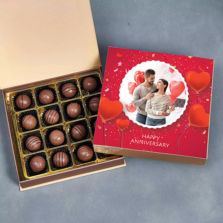 Anniversary Personalised Chocolate Box