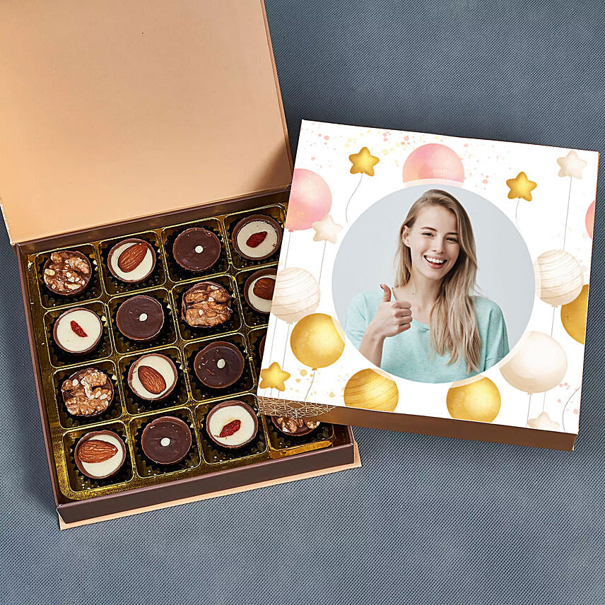 Nutty Chocolates Personalized Box