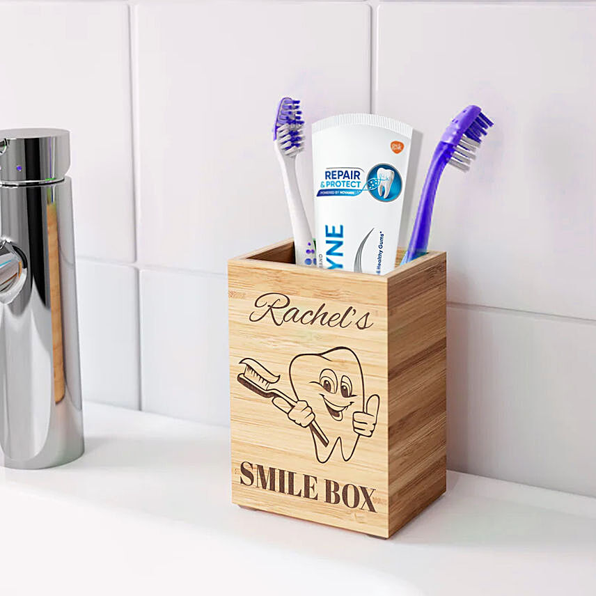 Personalized Toothbrush holder