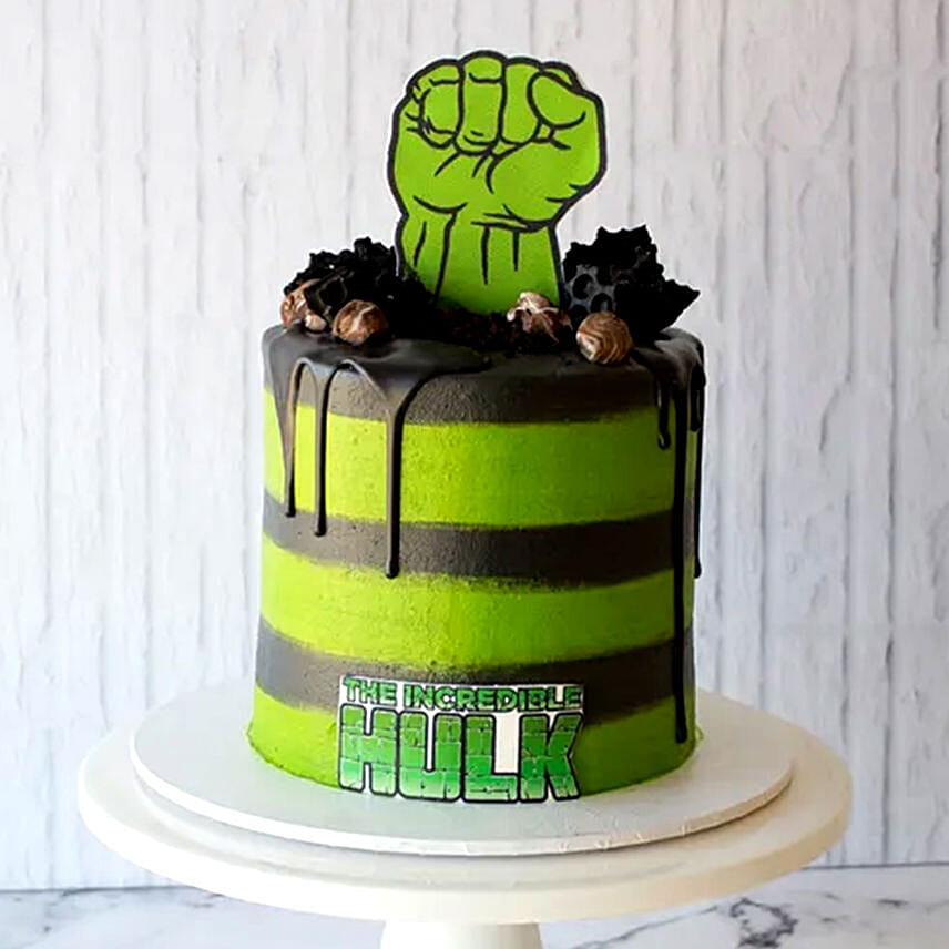 Avengers Hulk Chocolate Cake- 2.5 Kg