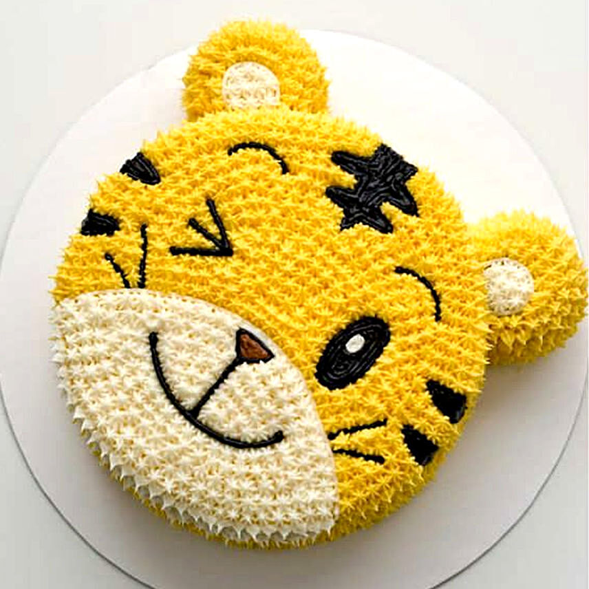 Cute Tiger Designer Chocolate Cake- 2 Kg