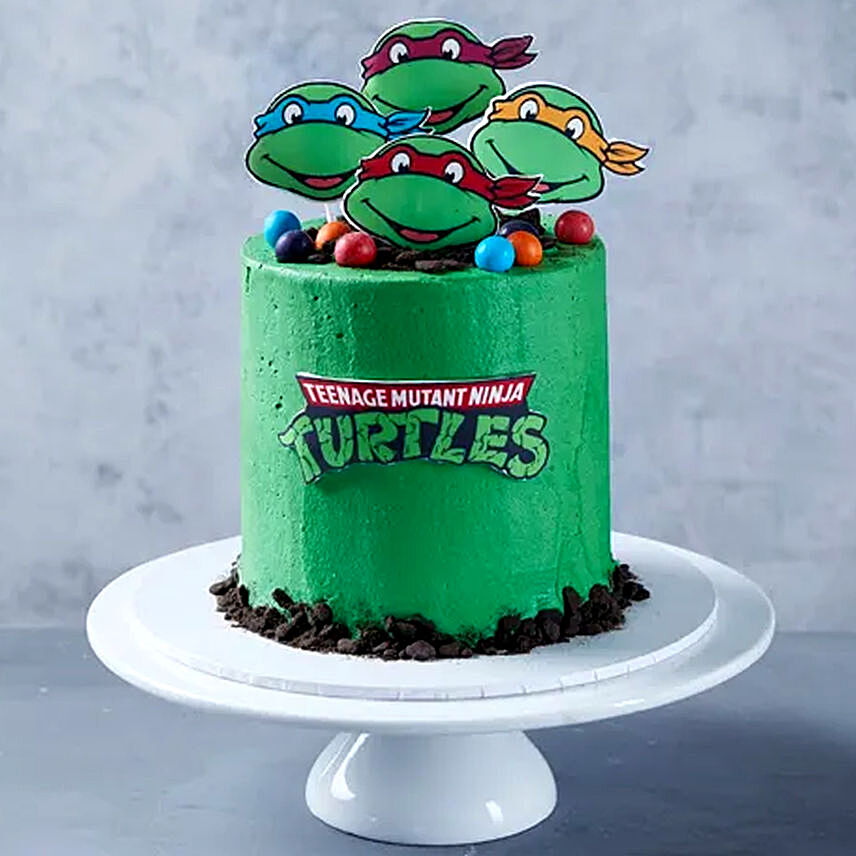 Teenage Mutant Ninja Turtles Red Velvet Cake- 2.5 Kg