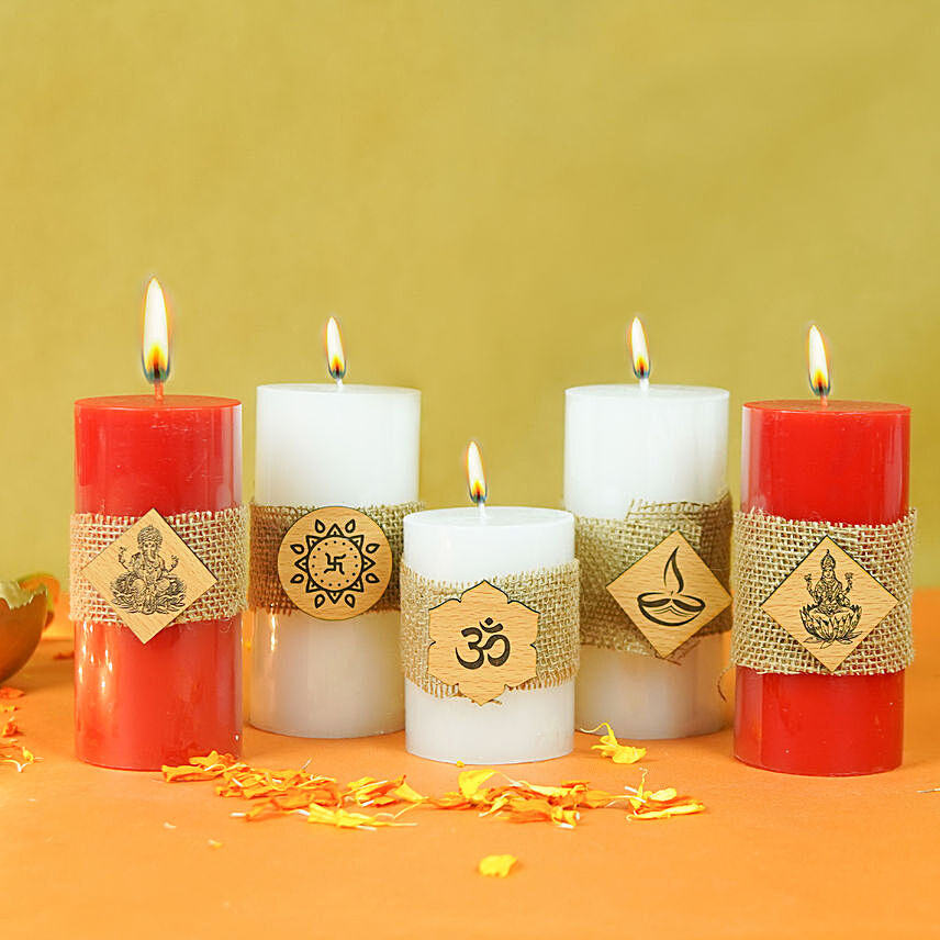 Diwali Candles Combo