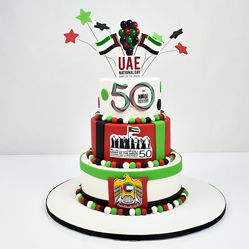 50th Year of Union Grand Celebration Cake