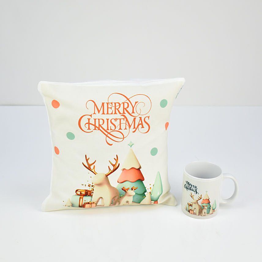 Merry Christmas Cushion n Mug