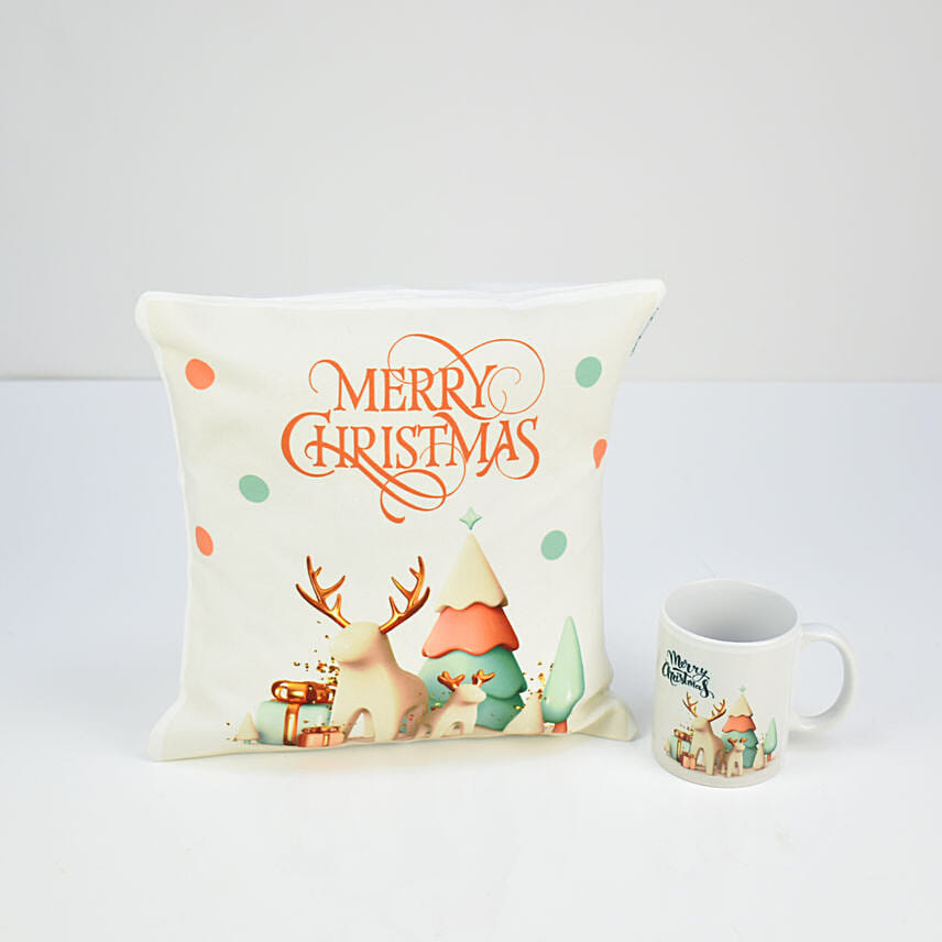 Merry Christmas Cushion n Mug