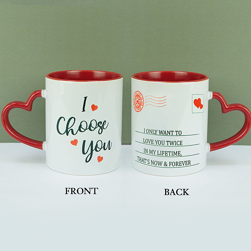 I Choose You Printed Mug
