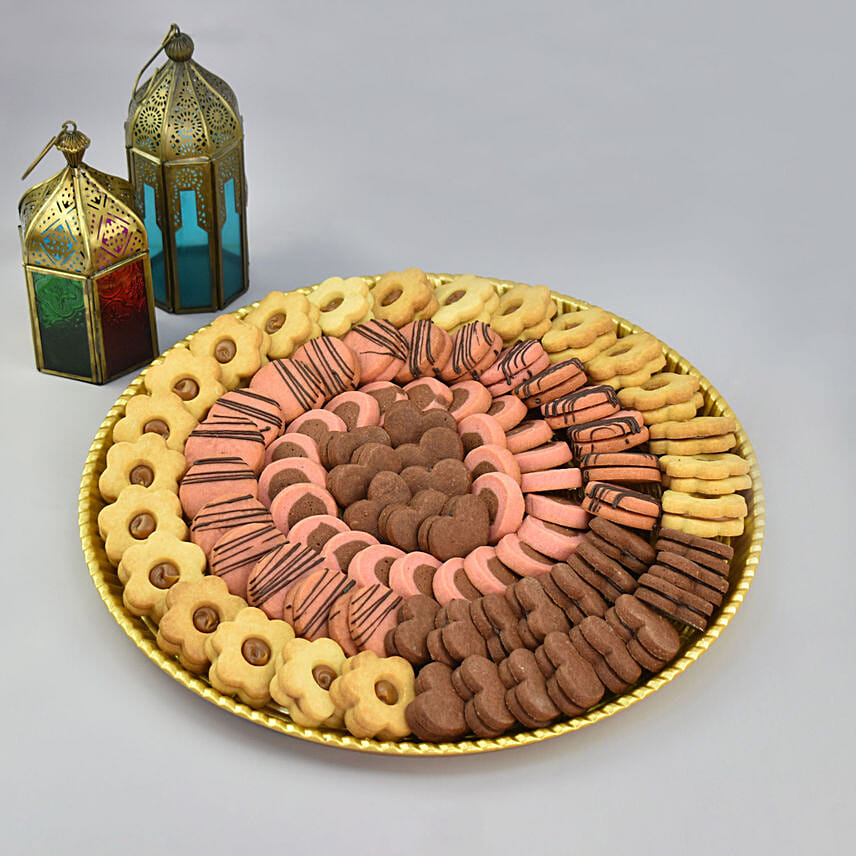 Scrumptious Cookies Collection Platter