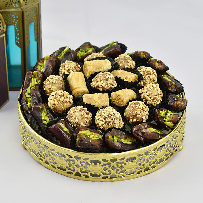 Baklawa Dates and Nut Coated Truffles