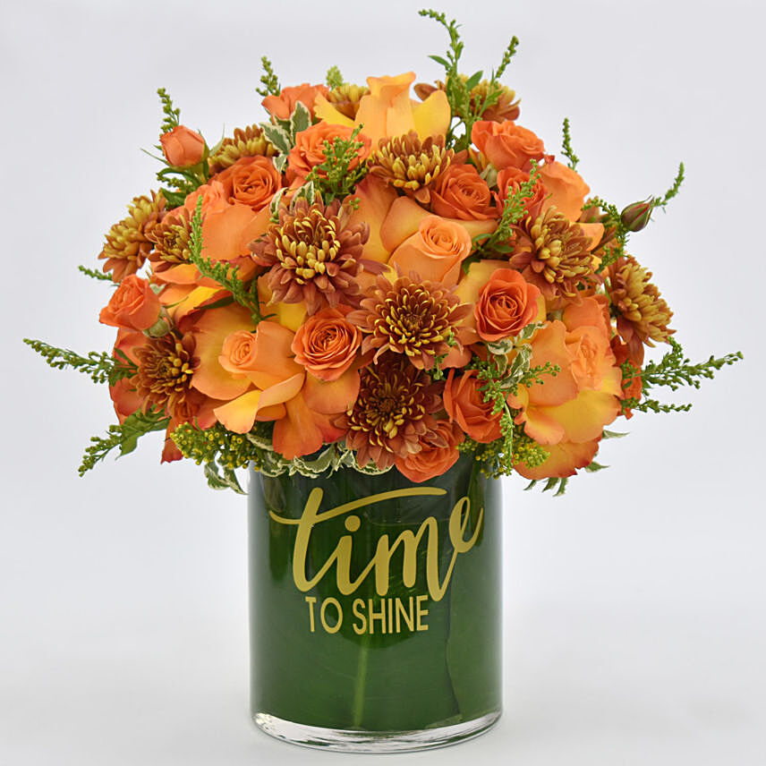 Time To Shine Flowers Arrangement