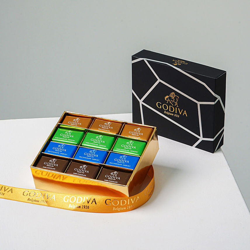 Box Of Delectable Godiva Chocolates 24 Pcs