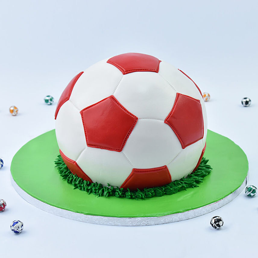 Soccer Ball Chocolate Cake