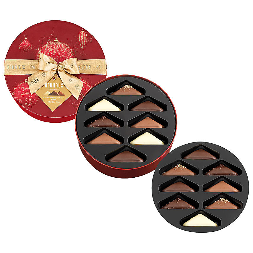 Round Box Irresistibles 16 Chocolates by Neuhaus