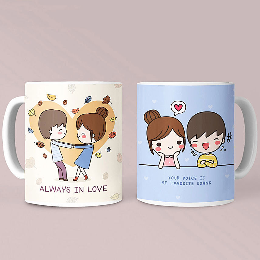 Always In Love Mug Set