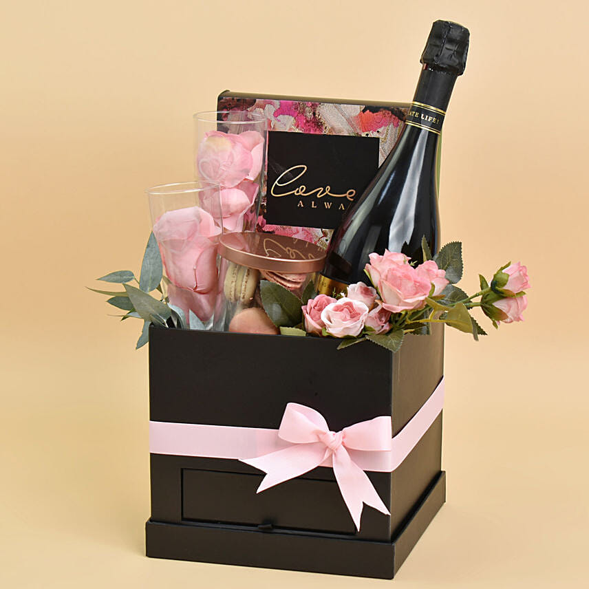 Love Always Black Box Hamper