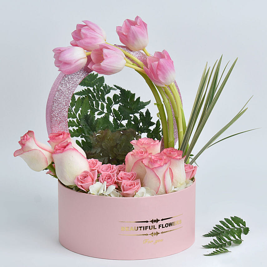 Tulips and Roses Box