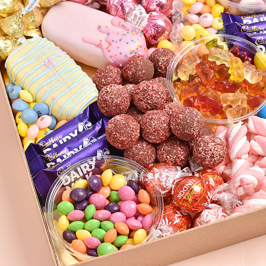 Online Happy Birthday Snack Box Gift Delivery in UAE - FNP