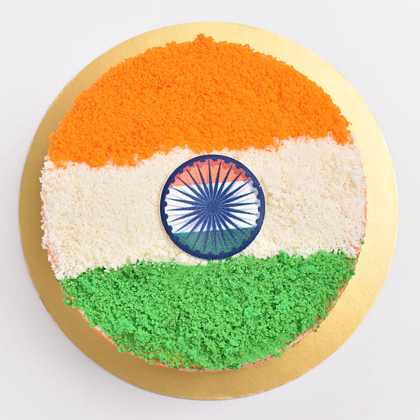 independence day special cake design 😍 republic day special cake design, flag theme cake design - YouTube