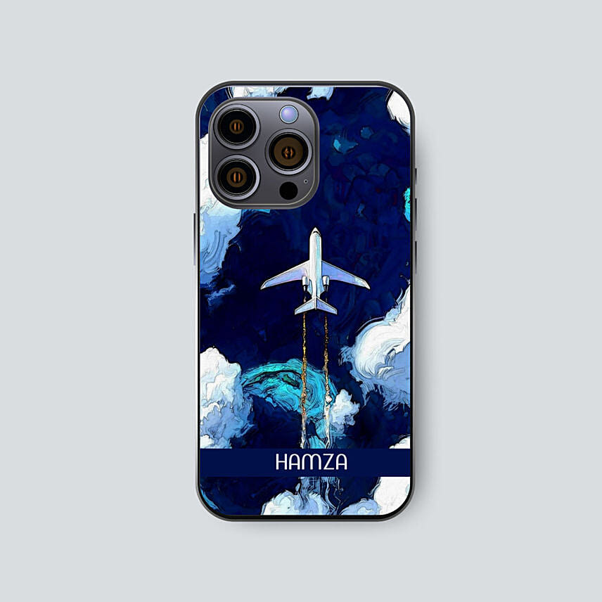 Airplane Design Personalised Iphone 14 Plus Case