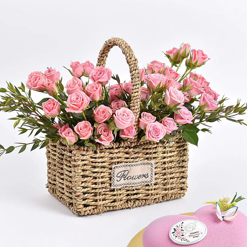 Basket or sales rose
