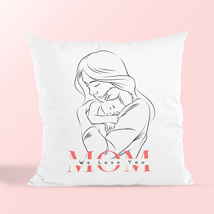 Online Special Cushion For Mothers Day Gift Delivery in UAE FNP