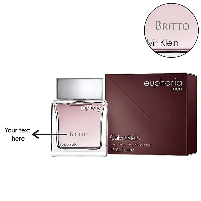 Euphoria by Calvin Klein EDT Personalised Name