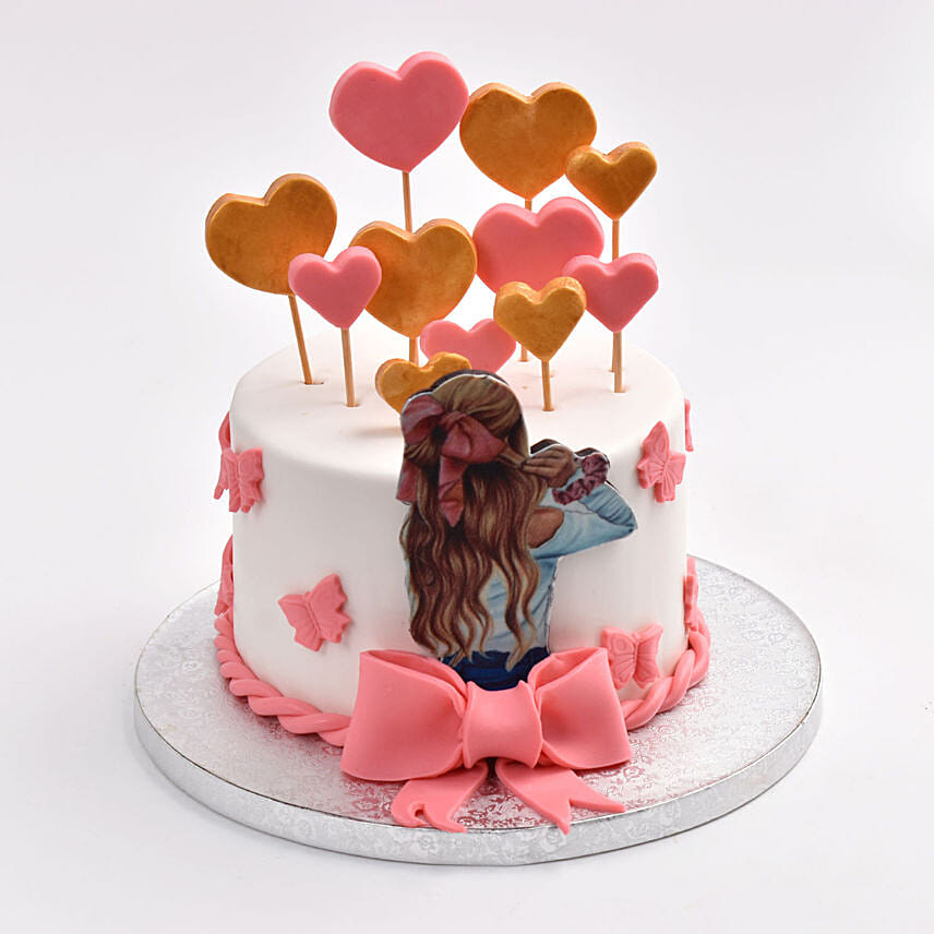 Falling In Love Chocolate Cake