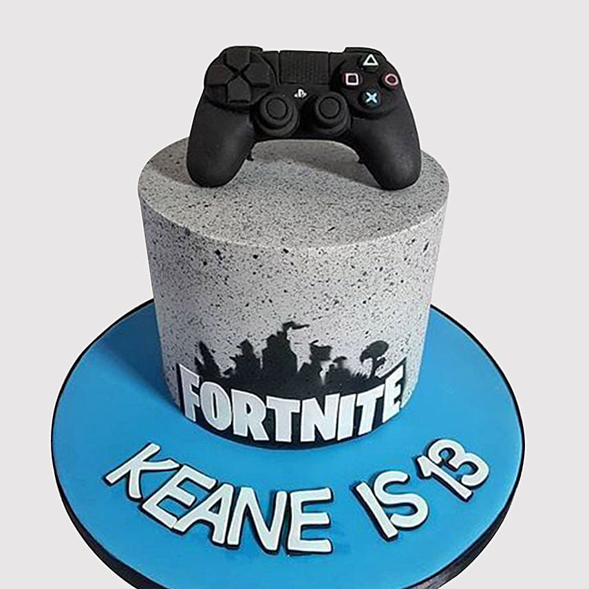 Fortnite Gamers Marble Cake