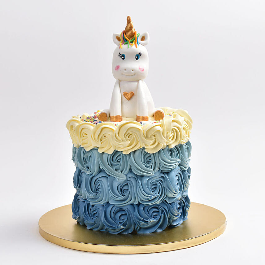 Glittering Horn Wonder Marble Cake