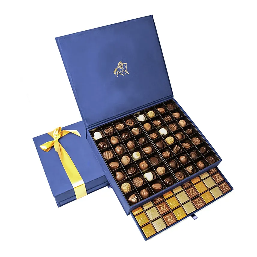 Godiva Royal Gift Box Extra Large Navy Blue
