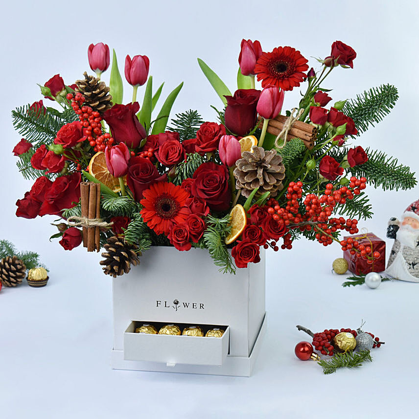 Grand Christmas Wishes Flowers