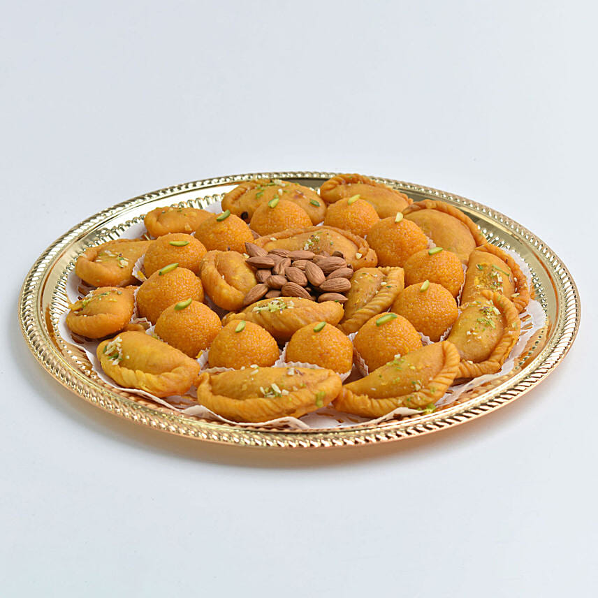 Holi Celebrations Gujiya Tray