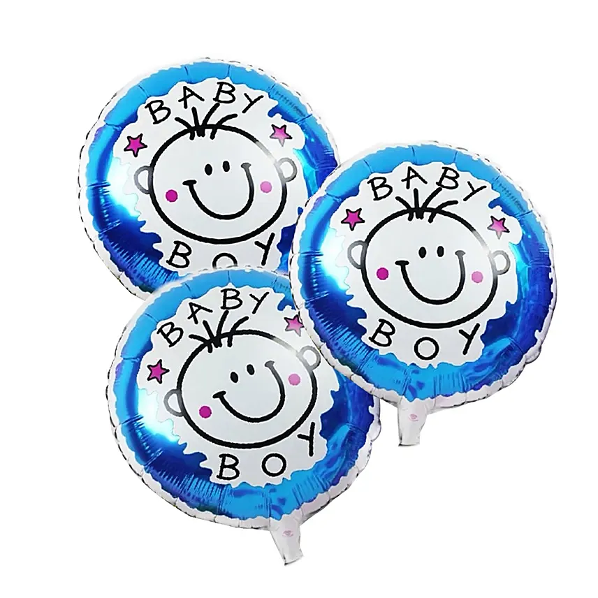 Its A Boy Foil Balloons