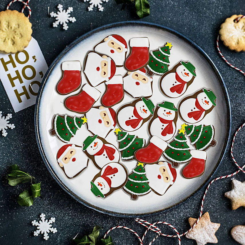 Jolly Christmas Cookies 12pcs