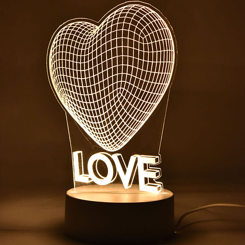 Love LED Lamp