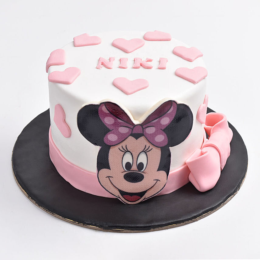 Minnie Magical Mouse Marble Cake