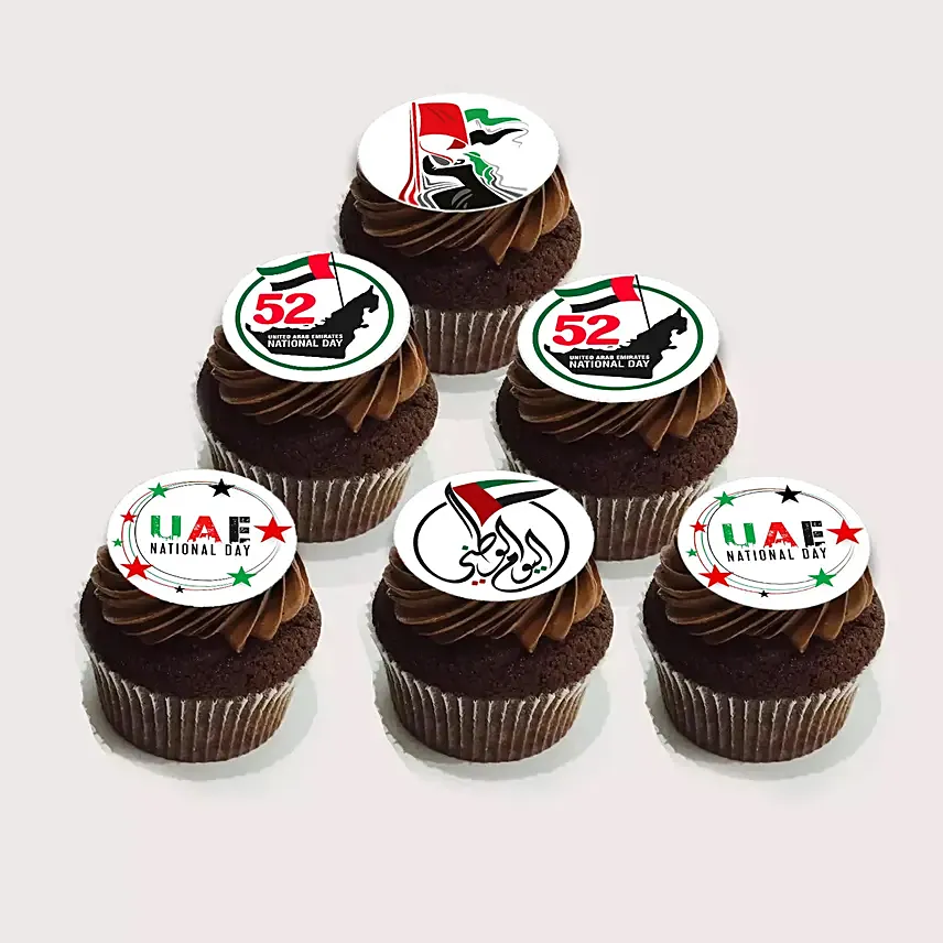 National Day Celebration Cupcakes