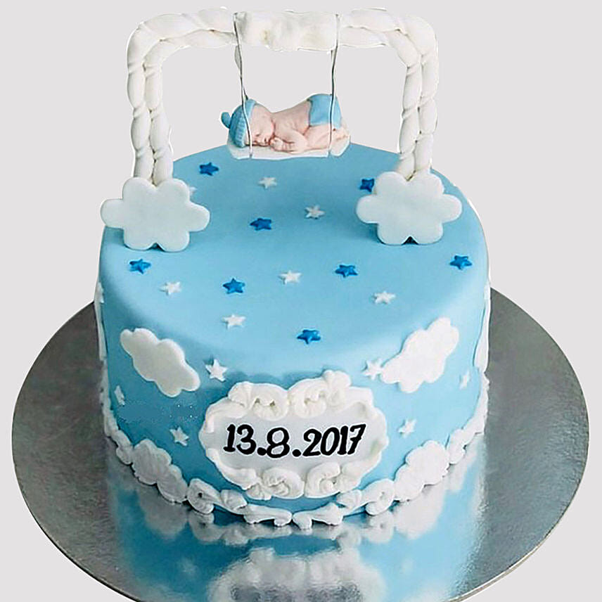 New Born Baby Designer Truffle Cake